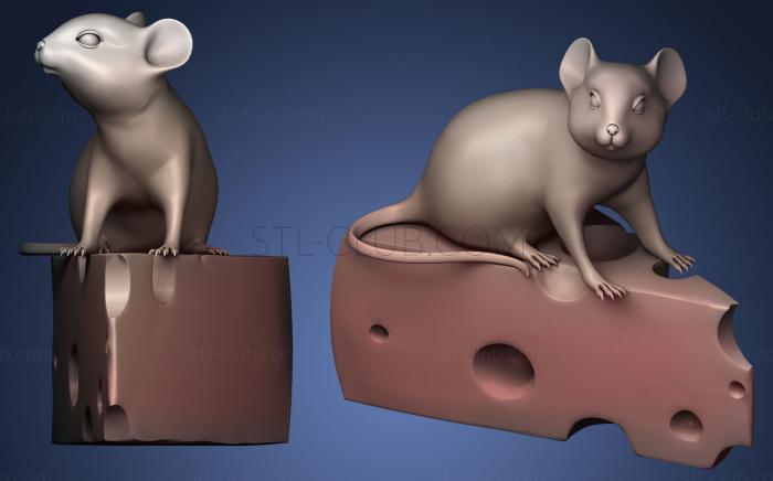 3D model Mouse (STL)